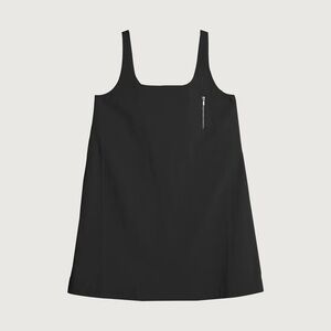 COTTON NYLON BLEND MINI DRESS